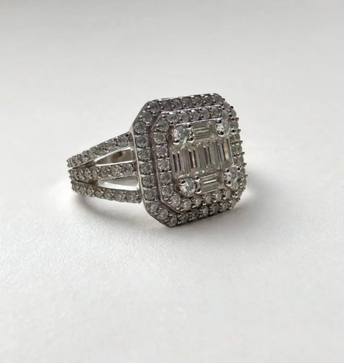 Cuban Mens' Necklace With Diamonds